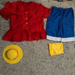 One Piece Monkey D Luffy  Halloween Costume